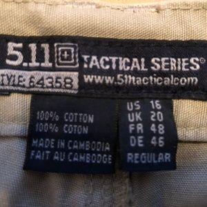 Women's 511 Tactical Pants, Size 16 - Like NEW!! Color: Khaki